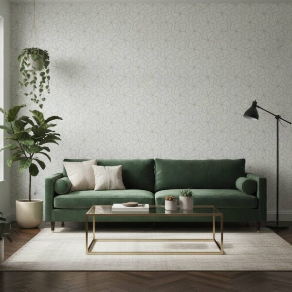 Conway Wallpaper wallpaper in a NYC Apartment room