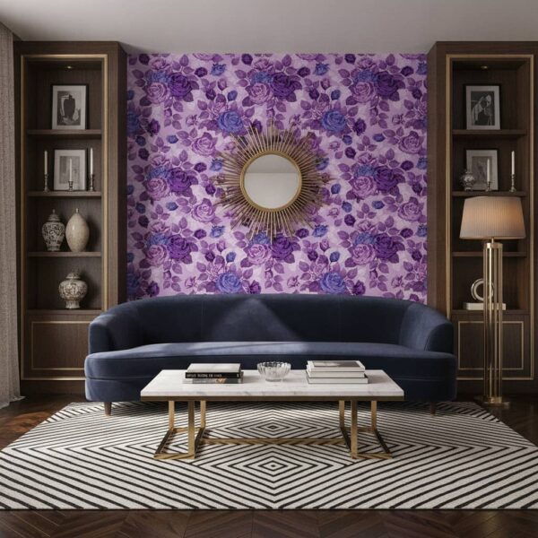 Couture Wallpaper wallpaper in a Art Deco room