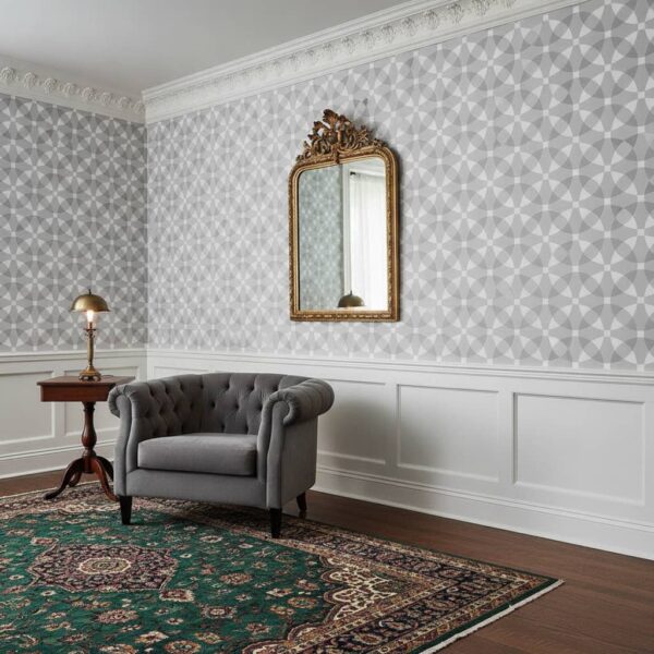 Democritus Wallpaper wallpaper in a Classical / Traditional room