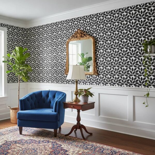 Extrovert Wallpaper wallpaper in a Classical / Traditional room