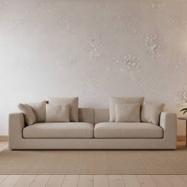Find Me Wallpaper wallpaper in a Japandi room