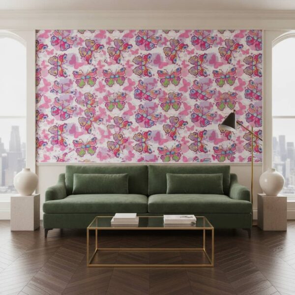 Flutter By Wallpaper wallpaper in a NYC Apartment room