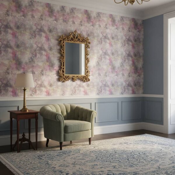 Jinx Dye Wallpaper wallpaper in a Classical / Traditional room