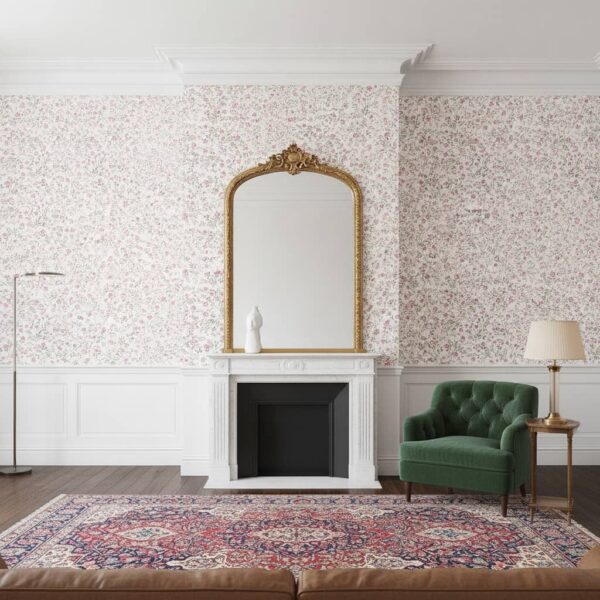 Linda Wallpaper wallpaper in a Classical / Traditional room