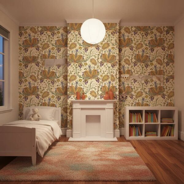 Orchidism Wallpaper wallpaper in a Children's Room room