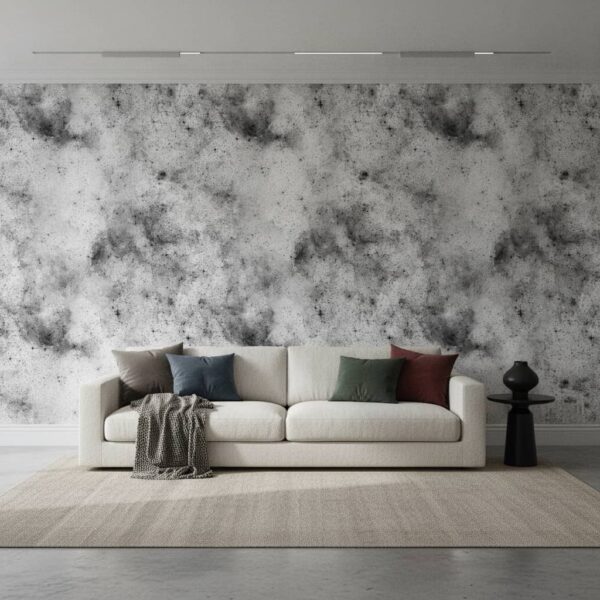 Terrestrial Wallpaper wallpaper in a Modern Minimalist room