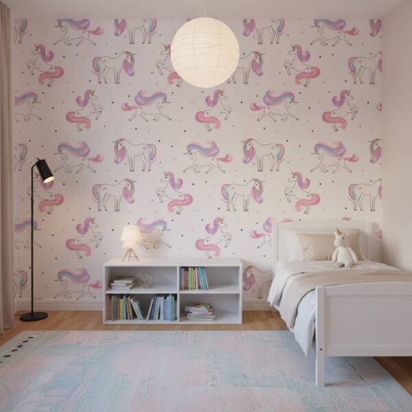 Uni-Topia Wallpaper wallpaper in a Children's Room room