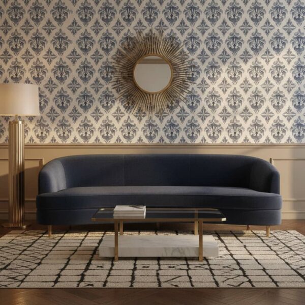 Watermark Major Wallpaper wallpaper in a Art Deco room