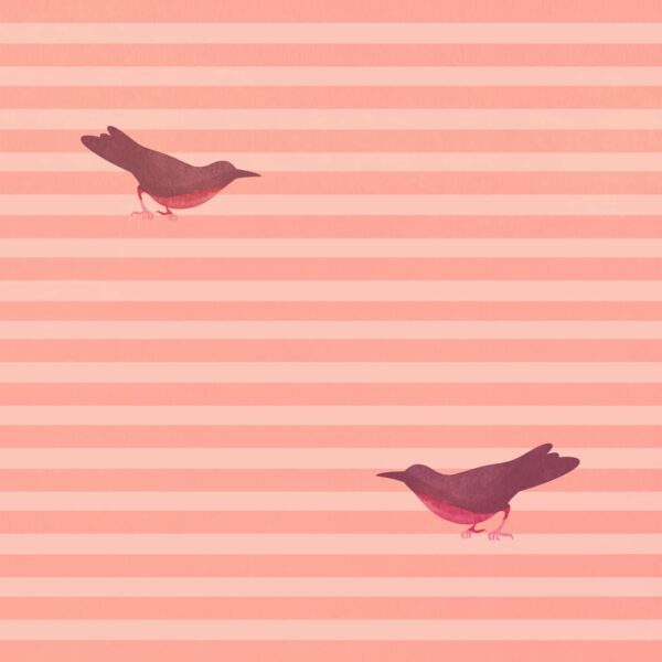 Bird Stripes Pattern