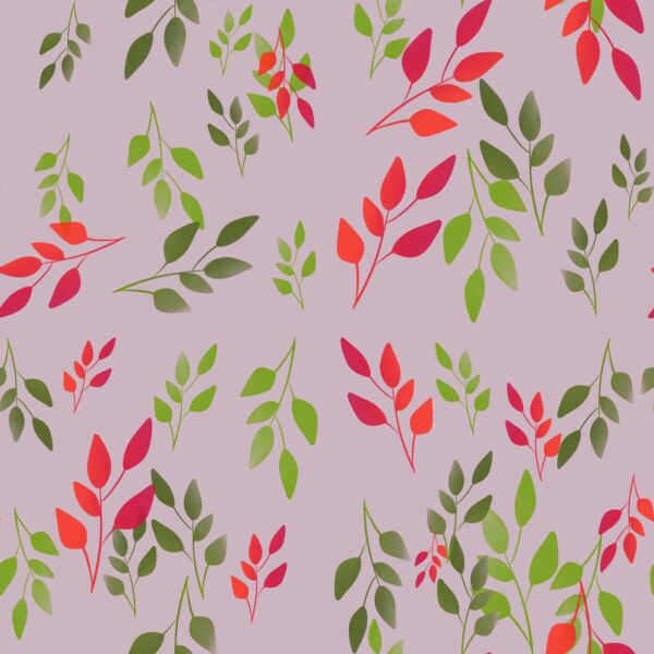 Scattered Leaves Wallpaper