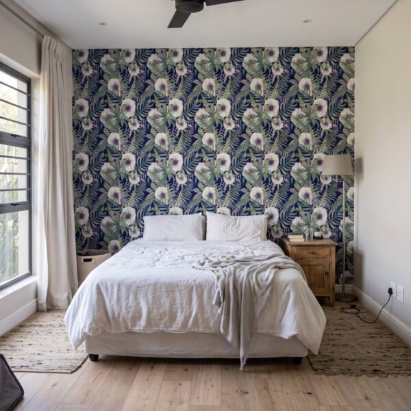 Sweet Scenery Wallpaper shown in a bedroom