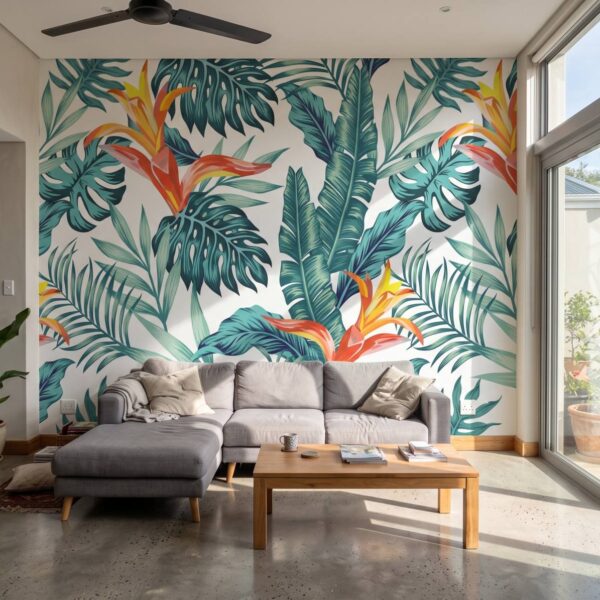 Mural Stralitzia Palms