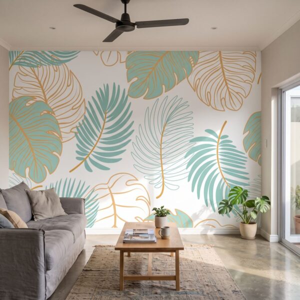 palm leaf design Archives » Wallpaper Online Canada