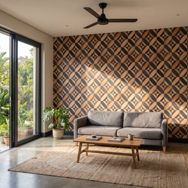 Ganwe Cube Tile Wallpaper