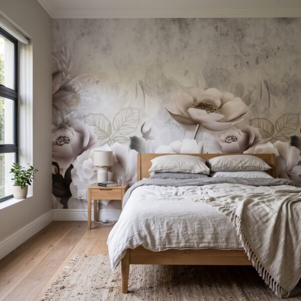 Mural Blathanna Delight shown in a bedroom