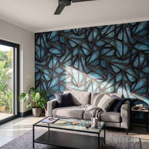 Mural Holdings shown in a living room
