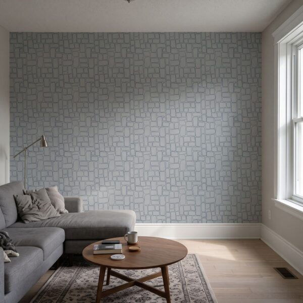 Stone wall in grey