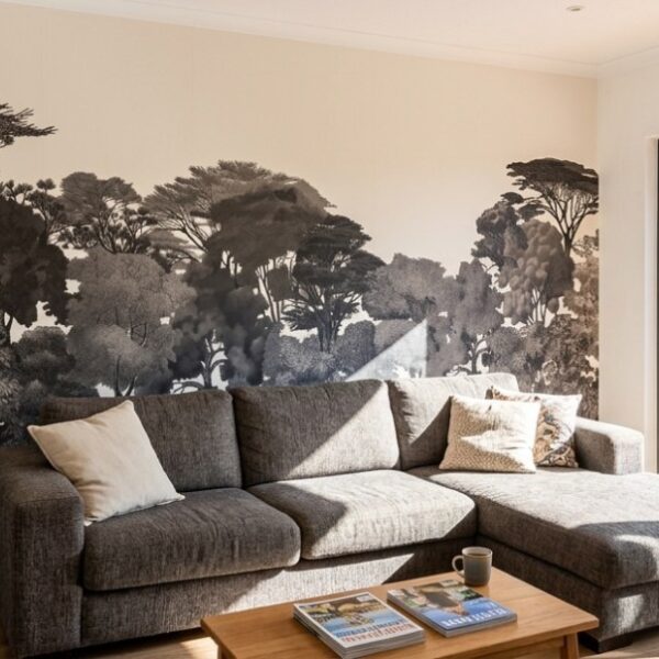 Kruger Forest Silhouette shown in a living room