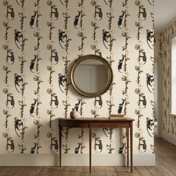 Monkeys In Blossom shown in a living room