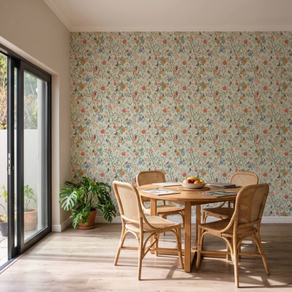Butterfly Garden Trellis shown in a dining room