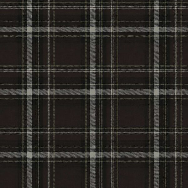 Autumn Plaid in Moss Brown