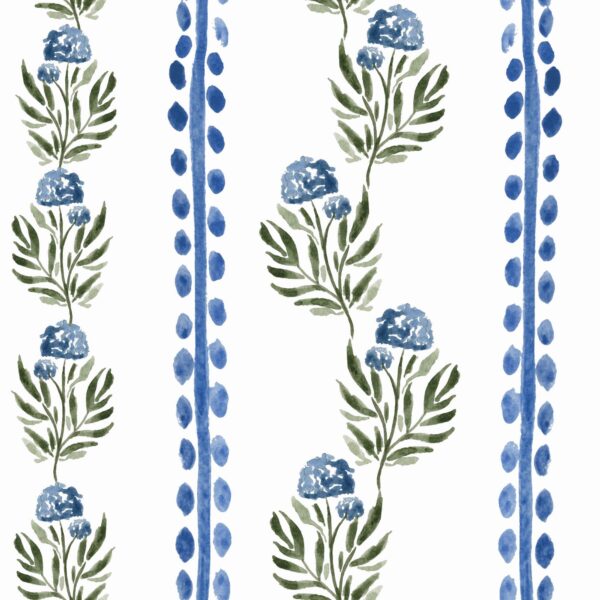 Darling Hydrangea - Stripes in White