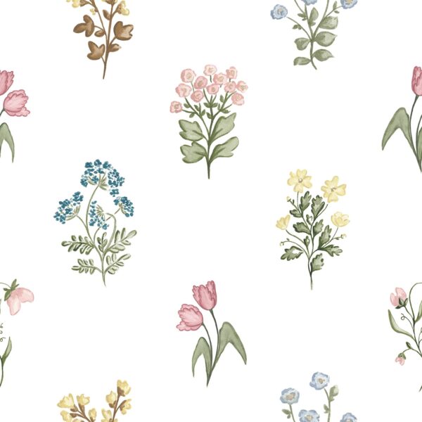 Florals in White