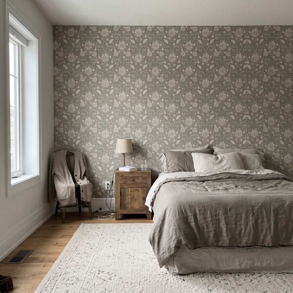 Florence Florals in Sage Green