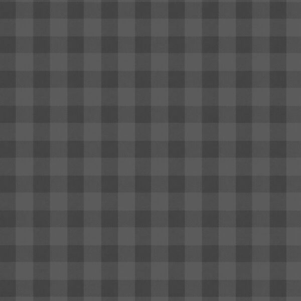 Gingham in Charcoal