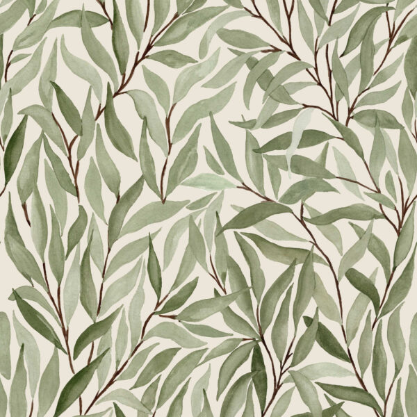Great Willow in Ivory Watercolour