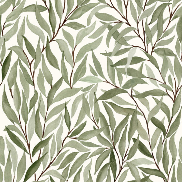 Great Willow in White Watercolour