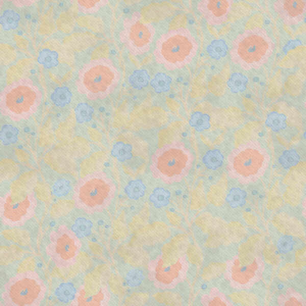 Ingrid - Folk Floral in Light Tones