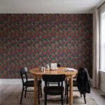 Ingrid - Folk Floral in Navy