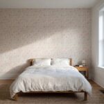 Ingrid - Folk Floral in Washed Off White
