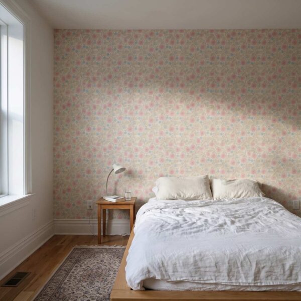 Ingrid - Folk Floral in White Wash