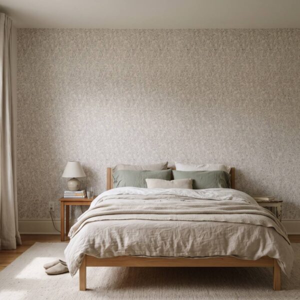 Malina Sweet Pea in Off White Texture