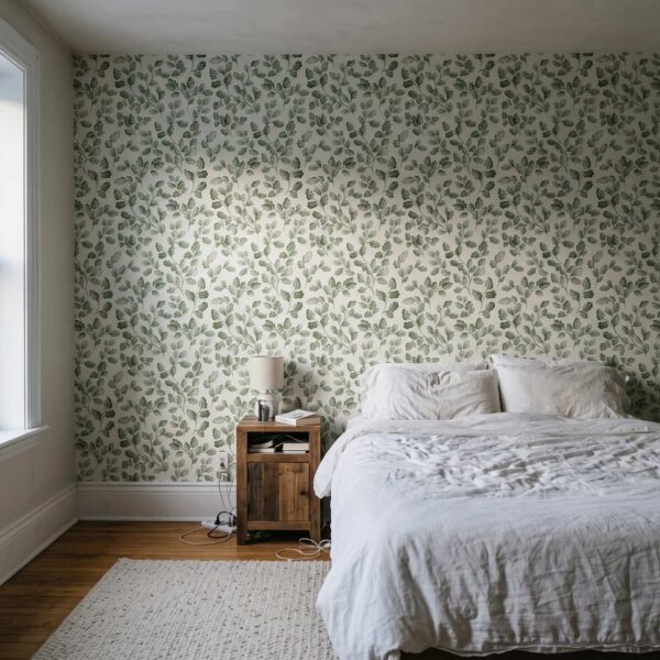 Oak Leaves in Off White