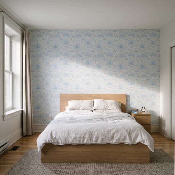Orchard Folklore Toile in Light Blue