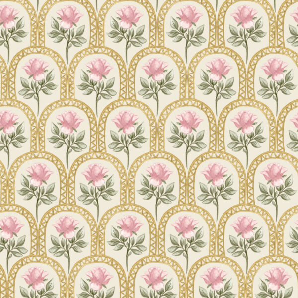 Rose Lineage - Watercolour in Light Beige