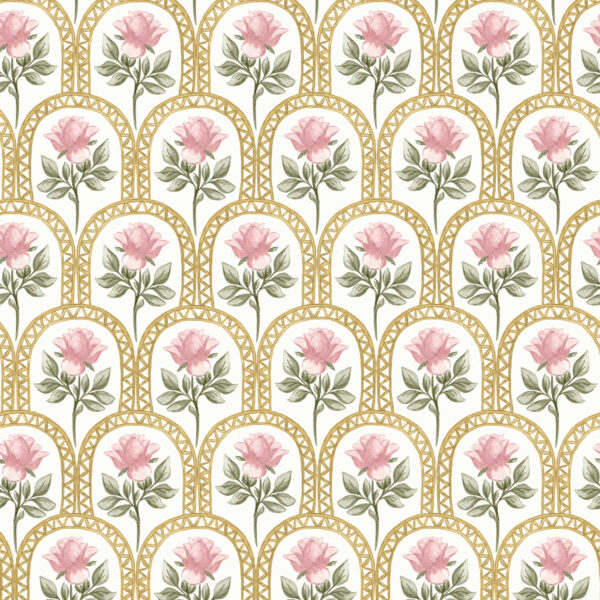 Rose Lineage - Watercolour in White