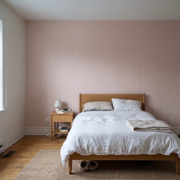 Seba Stripes in Salmon Pink