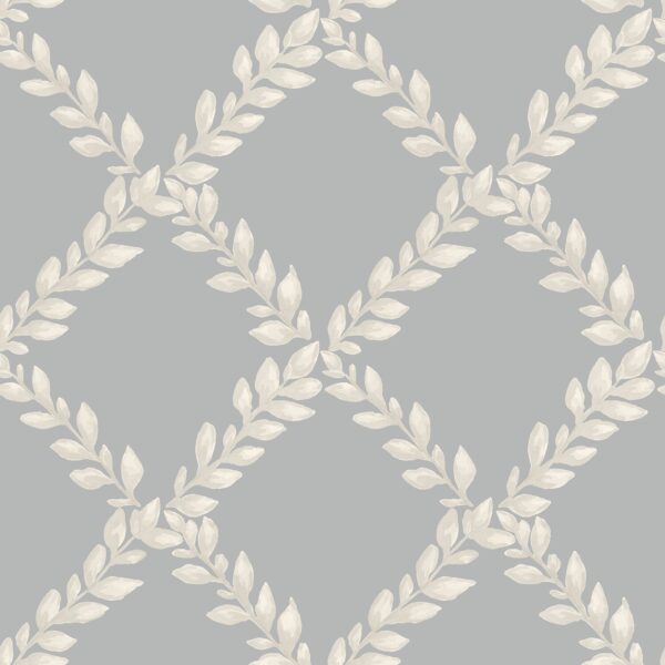 Trellis in Stormy Blue