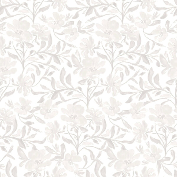 Vintage Floral Vines in Neutral