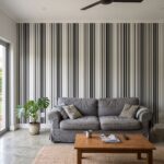 Uneven Stripe Graphite