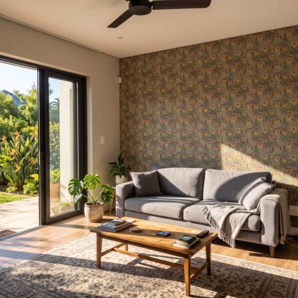 Veld Garden Dusk shown in a living room