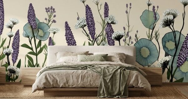 Wild Meadow Bloom shown in a living room