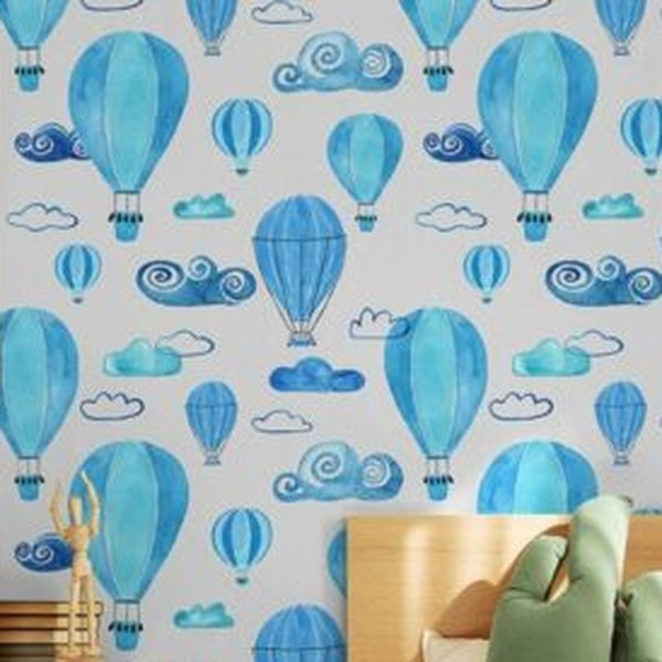 Blue Floaters Wallpaper