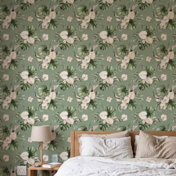 Botanical Designer Wallpaper