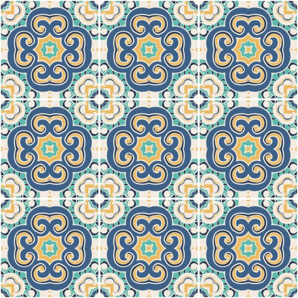 Cortes Tile Wallpaper