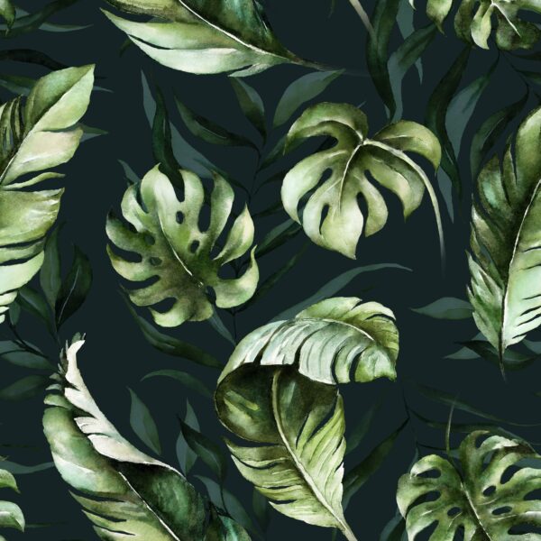 Deep Botanics Wallpaper